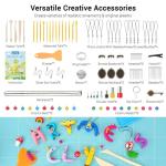 Artme 116‑Color Oven‑Bake Clay Kit + Tools