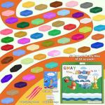 QMay 50‑Color Air‑Dry Clay Starter Kit + Tools