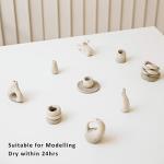 ReArt 10 lb Air‑Dry Clay + 40‑Piece Tool Set