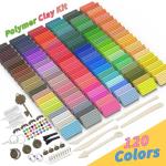 285‑Piece, 120‑Color Polymer Clay Kit + Tools