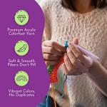 Mira 12‑Skein Acrylic Yarn Kit, 1312 yd