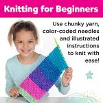 Learn to Knit Pocket Scarf Kit for Beginners