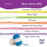 Mira 12‑Skein Acrylic Yarn Kit, 1312 yd