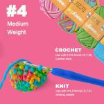 FREEASYFAR 4‑Skein Beginner Yarn Kit + Tools