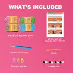FREEASYFAR 4‑Skein Beginner Yarn Kit + Tools