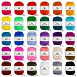 103‑Piece Crochet Kit – 1650 yd Yarn + Hooks