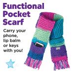Learn to Knit Pocket Scarf Kit for Beginners