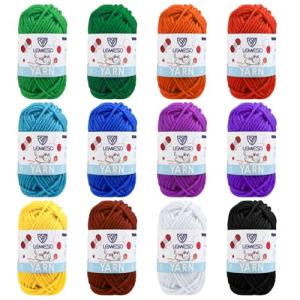Yinsun 12‑Skein Mini Acrylic Yarn Set