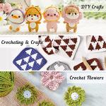 103‑Piece Crochet Kit – 1650 yd Yarn + Hooks