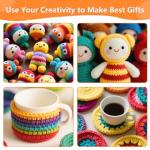 Yinsun 12‑Skein Mini Acrylic Yarn Set