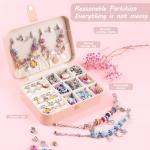 UFU 120‑Piece Mermaid Charm Bracelet Kit