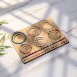 Petoysoso Bamboo Bead Board for Bracelets