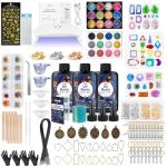 KISREL UV Crystal Resin Jewelry Kit + Light
