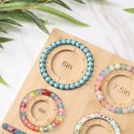Petoysoso Bamboo Bead Board for Bracelets