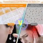 modacraft Hypoallergenic 2000‑pc Earring Kit