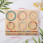 Petoysoso Bamboo Bead Board for Bracelets