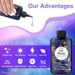 KISREL UV Crystal Resin Jewelry Kit + Light