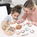UFU 120‑Piece Mermaid Charm Bracelet Kit
