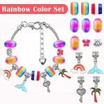 Acejoz 85‑pc Charm Bracelet DIY Kit
