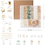 Xylise Natural Stone Bead Jewelry Kit