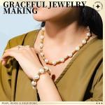 LEOBRO 720‑pc Pearl Bead Bracelet Kit