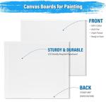 54‑Pack 8×10 Canvas & Easel Painting Kit
