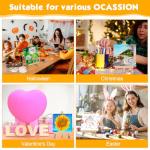 Mimorou 32‑Pack 3×3 Mini Canvas & Easel Kit