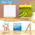 Gdotmely 18‑Pack Mini Canvas & Easel Kit