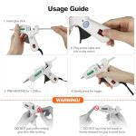 SHJADE Mini Hot Glue Gun + 30 Sticks