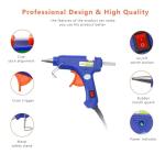 Mini Hot Glue Gun Set + 20 Glue & 20 Craft Sticks