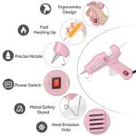 ROMECH 20W Mini Hot Glue Gun Kit with 30 Sticks