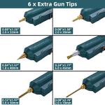 150W Full‑Size Hot Glue Gun with 6 Copper Nozzles