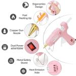 ROMECH Dual‑Power 60/100W Hot Glue Gun with Case