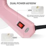 ROMECH Dual‑Power 60/100W Hot Glue Gun with Case