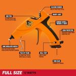 Gorilla Dual‑Temp Hot Glue Gun Kit with 45 Sticks