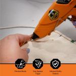 Gorilla Dual‑Temp Hot Glue Gun Kit with 45 Sticks