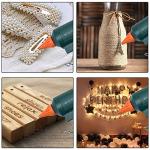 150W Full‑Size Hot Glue Gun with 6 Copper Nozzles