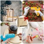 ROMECH Dual‑Power 60/100W Hot Glue Gun with Case