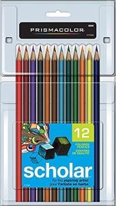 Prismacolor Scholar 12‑Count Colored Pencils