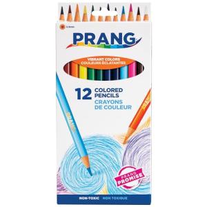 Prang 12‑Count Thick‑Core Color Pencil Set