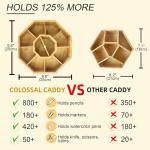 Walowalo Rotating Pencil & Marker Caddy – holds 800+ pc