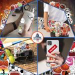 Sports Vinyl Sticker Bundle – 300 pc assorted