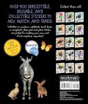 Eyelike Animal Sticker Set – 100 pc vinyl