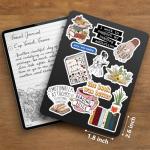 Joyppy Book Lover Stickers – 50 pc reading decals