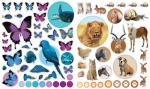 Eyelike Animal Sticker Set – 100 pc vinyl