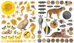 Eyelike Animal Sticker Set – 100 pc vinyl