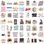 Joyppy Book Lover Stickers – 50 pc reading decals