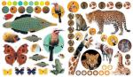 Eyelike Animal Sticker Set – 100 pc vinyl