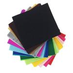 42pc Assorted Felt Squares 4×4