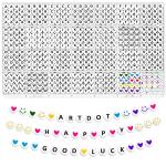 ARTDOT 1400pc Letter Beads Kit 28 Styles